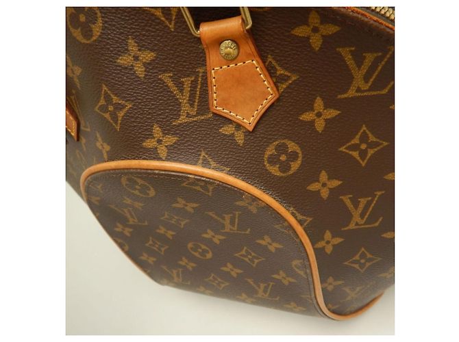Borsa Louis Vuitton Monogram Ellipse MM Marrone - vista 10