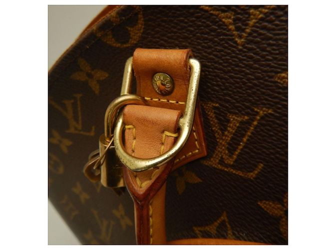 Borsa Louis Vuitton Monogram Ellipse MM Marrone - vista 13