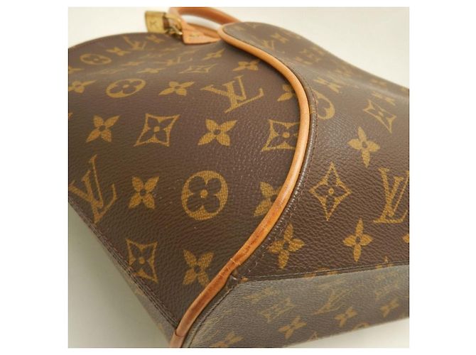 Borsa Louis Vuitton Monogram Ellipse MM Marrone - vista 14