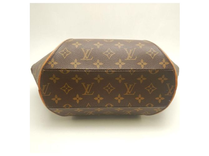 Borsa Louis Vuitton Monogram Ellipse MM Marrone - vista 6
