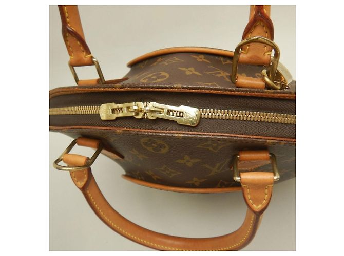 Borsa Louis Vuitton Monogram Ellipse MM Marrone - vista 9