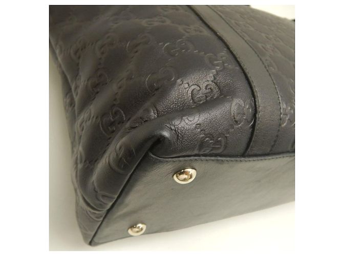 Borsa Tote Gucci Guccissima Nero - vista 15