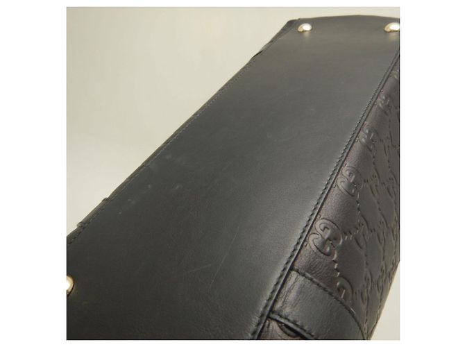 Borsa Tote Gucci Guccissima Nero - vista 17