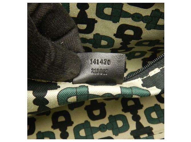 Borsa Tote Gucci Guccissima Nero - vista 21