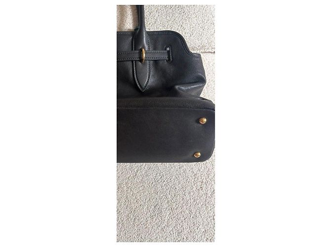 Miu Miu borsa in pelle nera Nero - vista 6