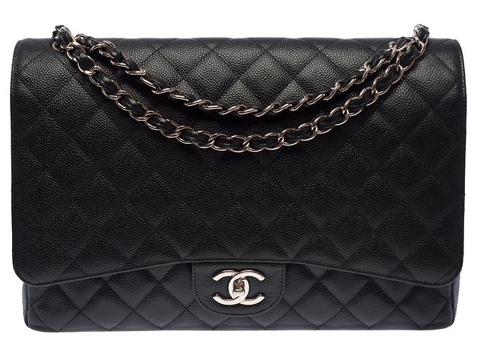 Borsa CHANEL Timeless/Classique in Pelle Nera - 103735 Nero - vista 2