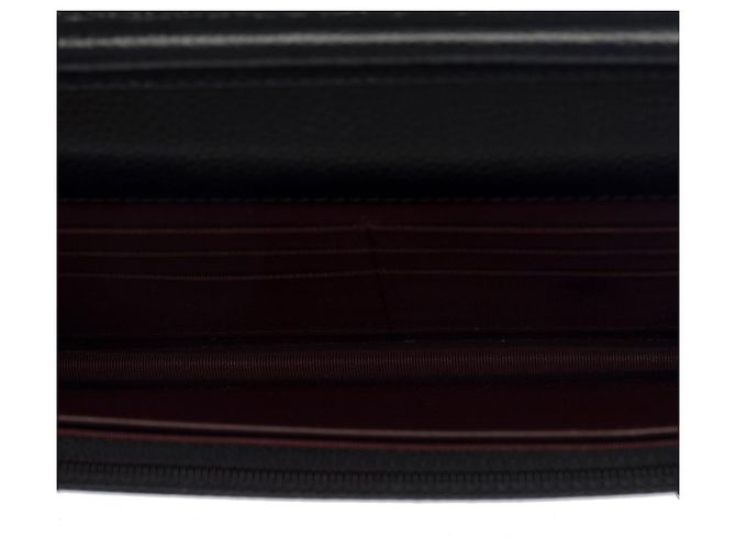 Borsa CHANEL Wallet on Chain in Pelle Nera - 103736 Nero - vista 9