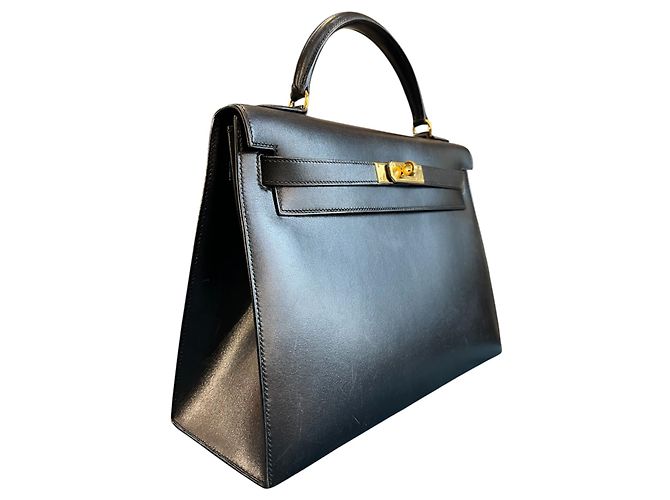 Hermès Borsa Kelly Sellier 32 in Box Calf 1971 Hermes - vista 2