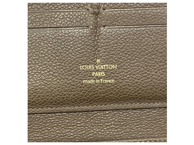 Cartera larga Louis Vuitton Monogram Empreinte Castaño - vista 4