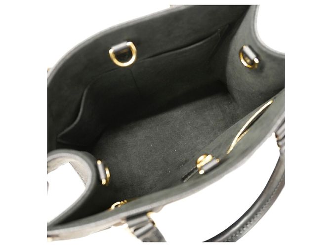 Borsa Louis Vuitton Monogram Empreinte OnTheGo PM Nero - vista 4