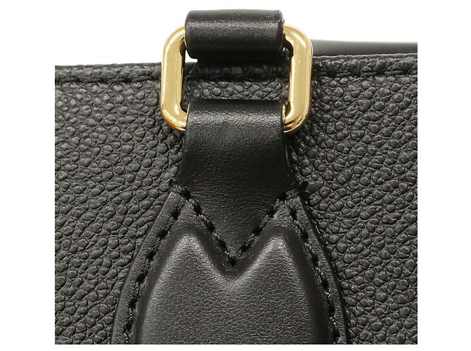Borsa Louis Vuitton Monogram Empreinte OnTheGo PM Nero - vista 8