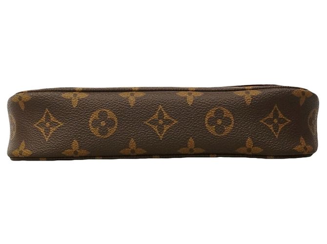 Portafoglio con catena Louis Vuitton Monogram Wallet-on-Chain Ivy Marrone - vista 3