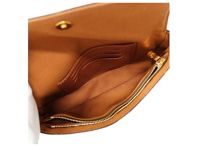 Portafoglio con catena Louis Vuitton Monogram Wallet-on-Chain Ivy Marrone - vista 4