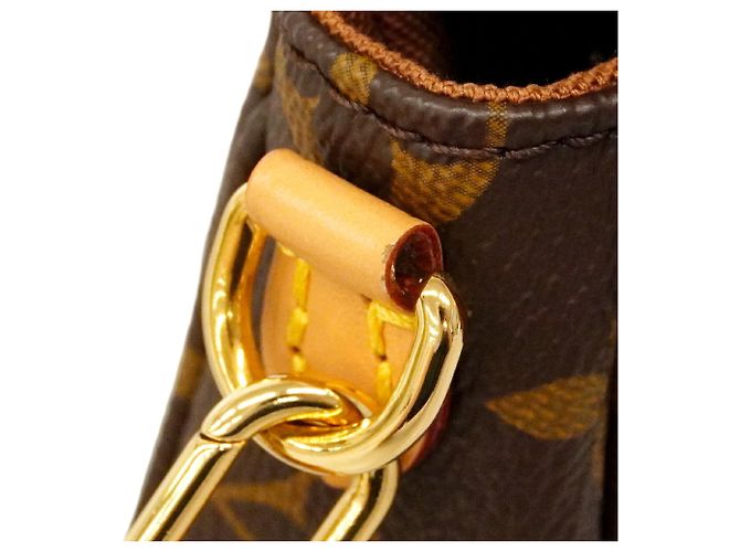 Portafoglio con catena Louis Vuitton Monogram Wallet-on-Chain Ivy Marrone - vista 6