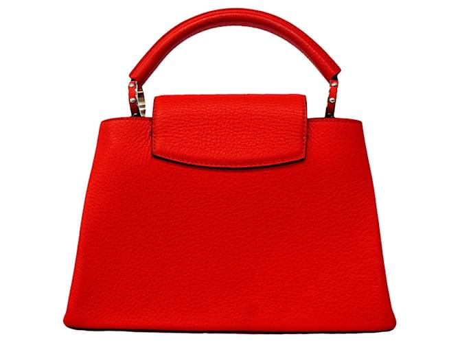 Borsa Louis Vuitton Capucines BB Rosso - vista 13