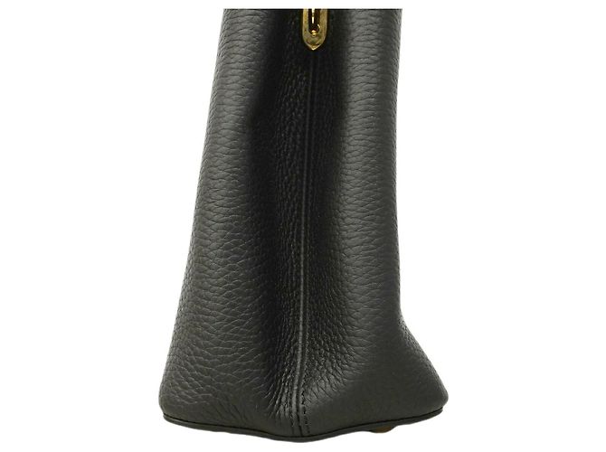 Borsa Louis Vuitton Capucines MM Nero - vista 7