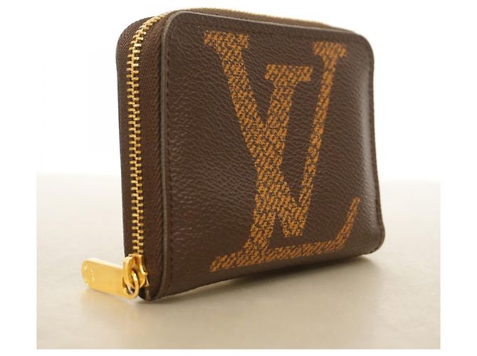 Monogram Giant Zippy de Louis Vuitton Castaño - vista 2