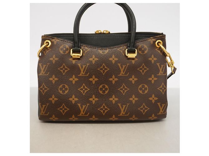 Borsa Louis Vuitton Monogram Pallas BB Nero - vista 11