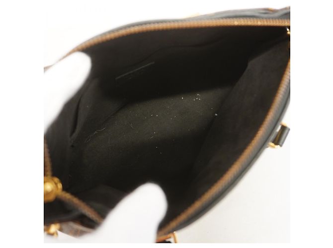 Borsa Louis Vuitton Monogram Pallas BB Nero - vista 4