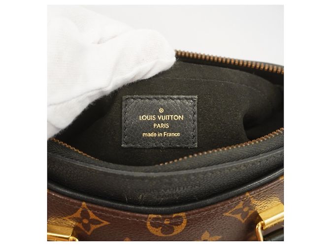 Borsa Louis Vuitton Monogram Pallas BB Nero - vista 5
