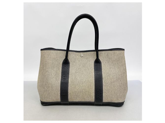 Hermès Bolso Tote Hermes Garden PM Negro - vista 11