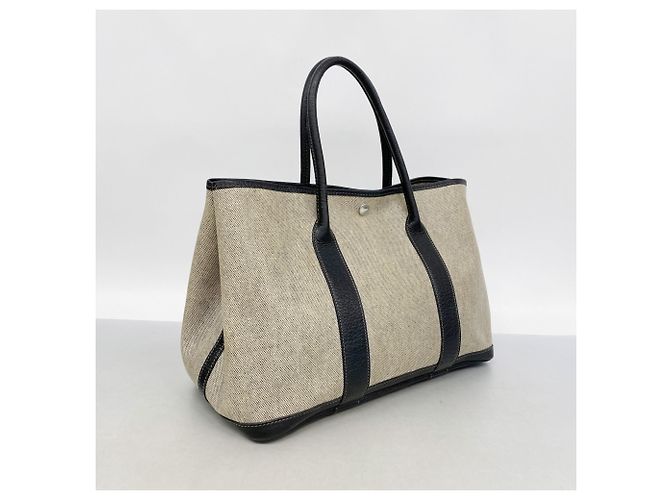 Hermès Bolso Tote Hermes Garden PM Negro - vista 2