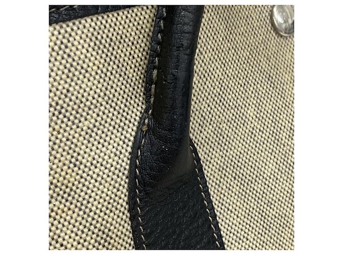 Hermès Bolso Tote Hermes Garden PM Negro - vista 9