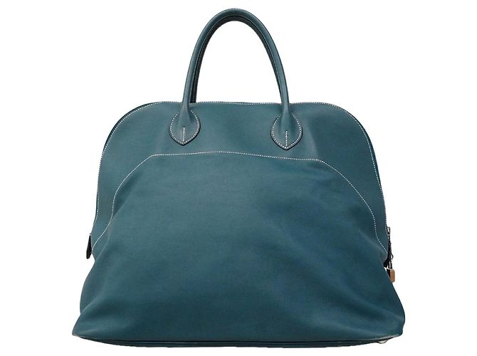 Hermès Borsa Hermes Bolide Relax 45 Blu - vista 10