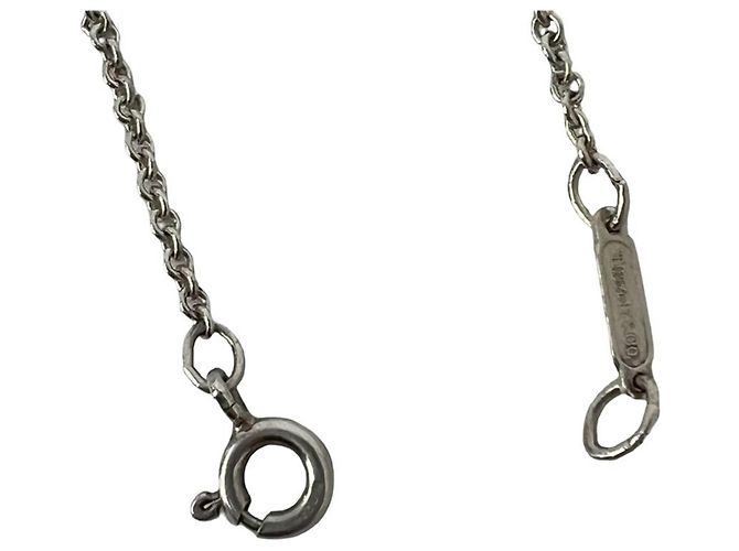 Tiffany & Co Collana Tiffany Vintage Crescent Moon Argento - vista 4