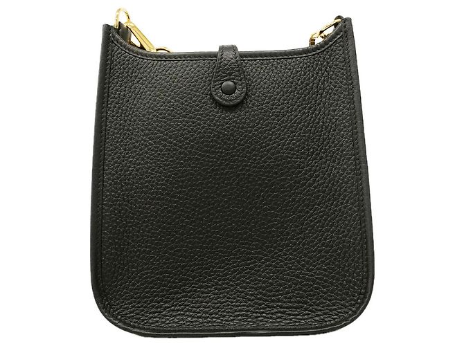 Hermès Borsa a tracolla Hermes Evelyne TPM Nero - vue 6