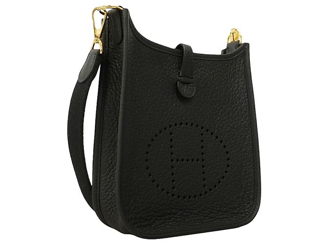 Hermès Borsa a Spalla Hermes Evelyne TPM Nero - vista 2