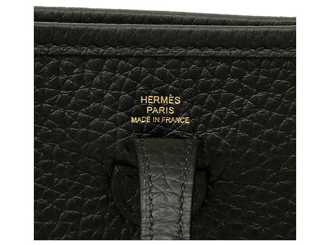Hermès Borsa a Spalla Hermes Evelyne TPM Nero - vista 5