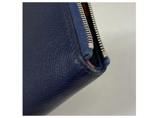 Hermès Cartera larga Azap Hermes Azul marino - vista 6