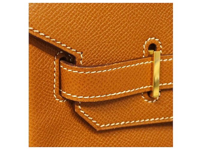 Hermès Borsa Hermes Birkin 35 in pelle Epsom Gold D'oro - vista 8