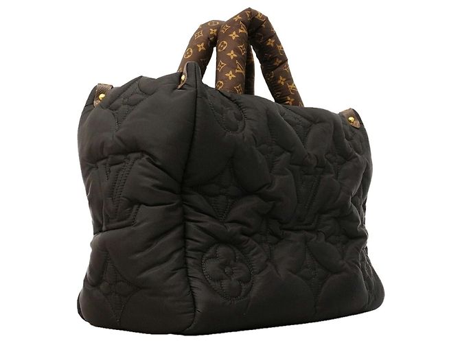 Borsa Tote Louis Vuitton LV Pillow OnTheGo MM Marrone Nero - vista 2