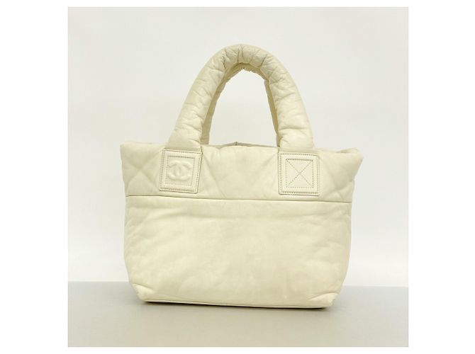 Borsa Tote in Pelle Chanel Coco Cocoon Crudo - vista 10