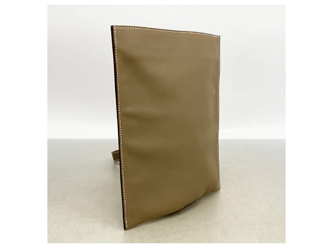 Borsa a tracolla Hermès in grigio Etoupe Taupe - vista 2