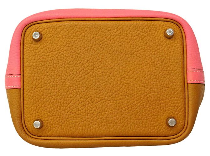 Hermès Hermes Picotin Lock PM Handtasche Pink - Ansicht 3