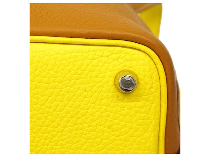 Hermès Borsa Hermes Picotin Lock PM Casaque D'oro - vista 8