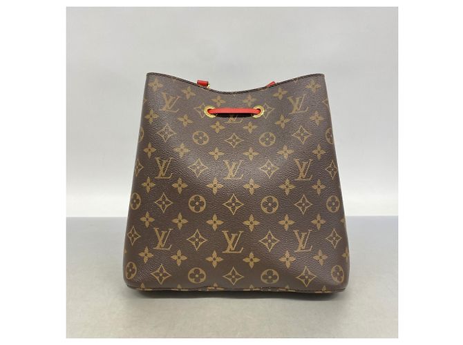 Néonoé Borsa a tracolla Louis Vuitton Monogram NeoNoe Rosso - vista 11