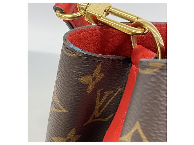Néonoé Borsa a tracolla Louis Vuitton Monogram NeoNoe Rosso - vista 6