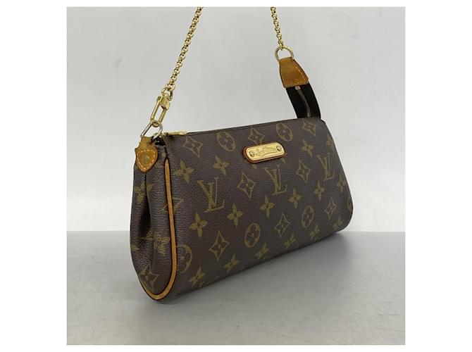 Borsa Louis Vuitton Monogram Eva Marrone - vista 2