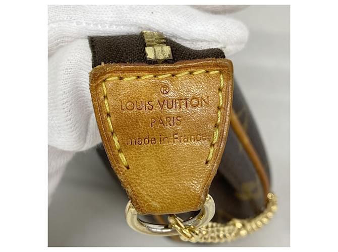 Borsa Louis Vuitton Monogram Eva Marrone - vista 5