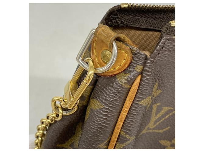 Borsa Louis Vuitton Monogram Eva Marrone - vista 6