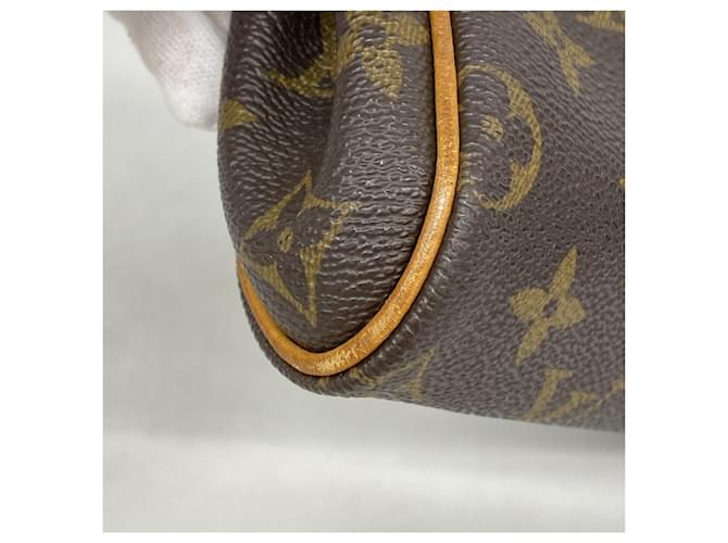 Borsa Louis Vuitton Monogram Eva Marrone - vista 7