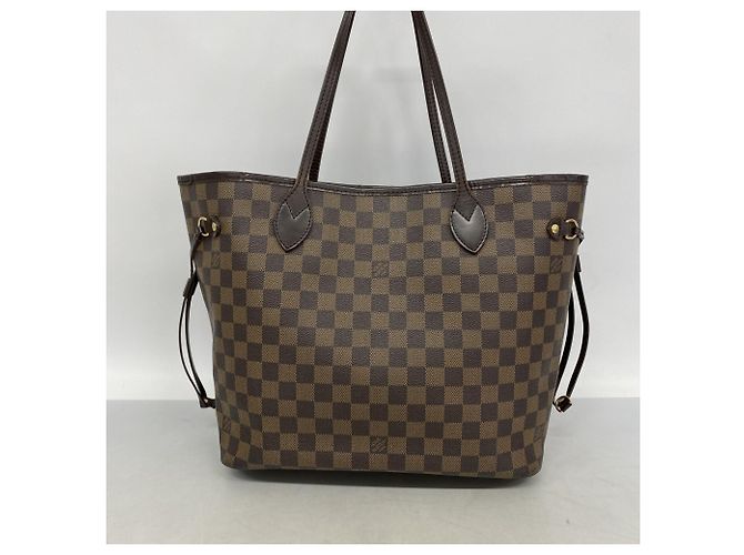 Borsa Tote Louis Vuitton Damier Neverfull MM Damier ebene - vista 12
