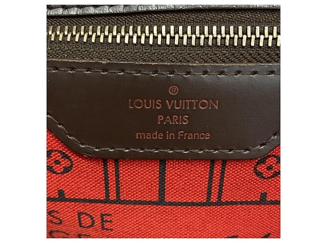 Borsa Tote Louis Vuitton Damier Neverfull MM Damier ebene - vista 5