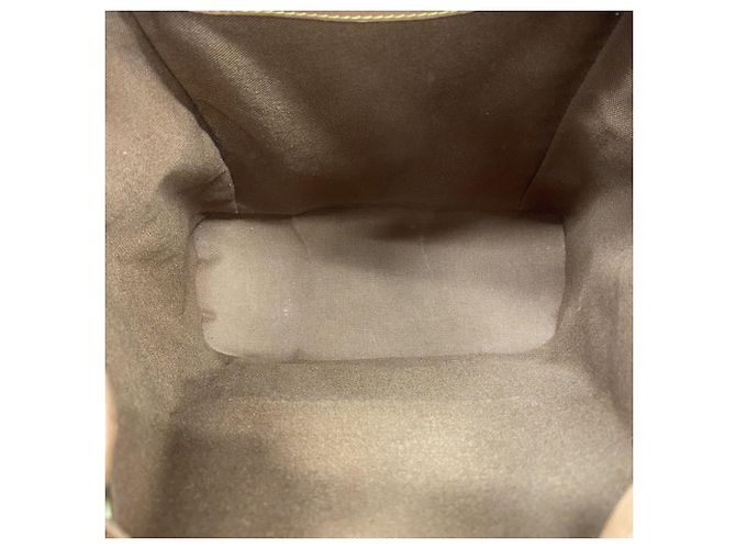 Zaino Louis Vuitton Monogram Montsouris MM Marrone - vista 4