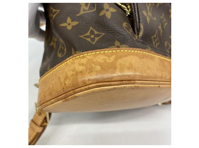 Zaino Louis Vuitton Monogram Montsouris MM Marrone - vista 6