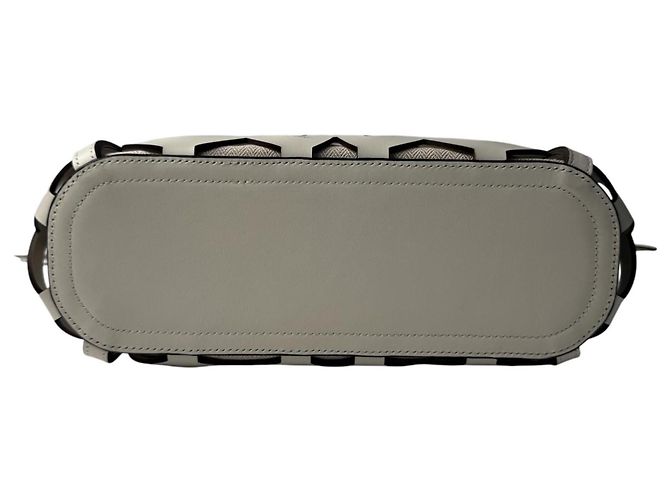 Borsa Tote Loewe Anagram Cutout da donna Bianco - vista 5